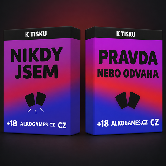 Sada "Pravda Nebo Odvaha" + "Nikdy Jsem" (K Tisku)